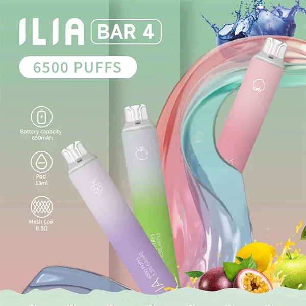 ILIA BAR 4 6500口拋棄式電