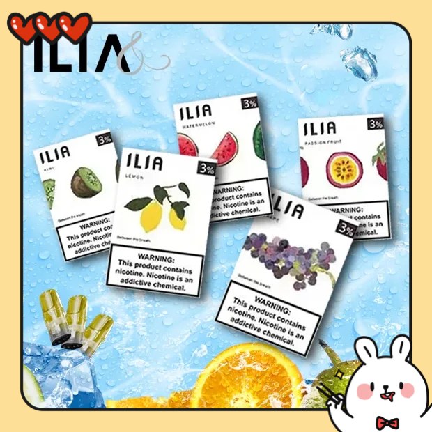 ILIA煙彈｜31種口味 一代透明發光彈